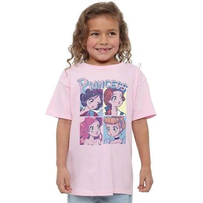 T-shirt Rose Clair Disney Princess 12-13 Ans - Enfants T-shirt Rose Clair Disney Princess 12-13 Ans - Enfants