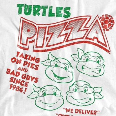 Teenage Mutant Ninja Turtles Maglietta Bianca XXL - Unisex Adulto Teenage Mutant Ninja Turtles Maglietta Bianca XXL - Unisex Adulto