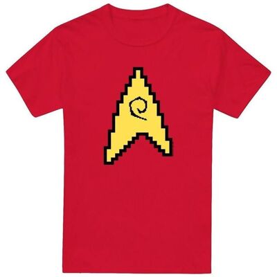 Star Trek Uomo Ingegneria 8-Bit T-Shirt - T-Shirt Star Trek Uomo Ingegneria 8-Bit T-Shirt - T-Shirt