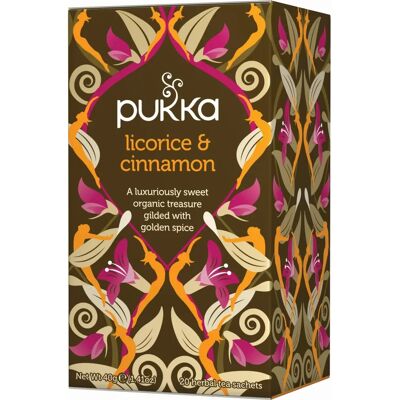 Pukka Organic Licorice Cinnamon Tea - 80 Bags Pukka Organic Licorice Cinnamon Tea - 80 Bags