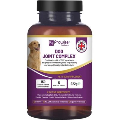 Prowise Healthcare Complesso Articolazioni Cani - Naturale - 150 Compresse Masticabili Prowise Healthcare Complesso Articolazioni Cani - Naturale - 150 Compresse Masticabili