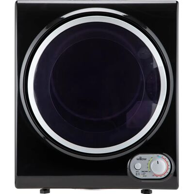 Willow Appliances WTD25 2.5kg Black Vented Tumble Dryer - Tumble Dryer Willow Appliances WTD25 2.5kg Black Vented Tumble Dryer - Tumble Dryer