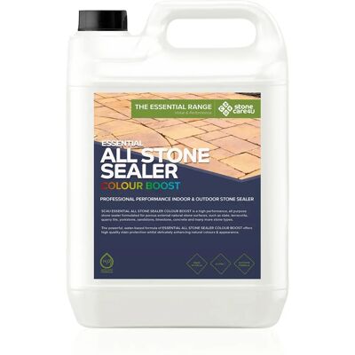 Stonecare4u Ltd Wet Look Stone Sealer 'Colour Boost' 5L - Stone Sealer Stonecare4u Ltd Wet Look Stone Sealer 'Colour Boost' 5L - Stone Sealer