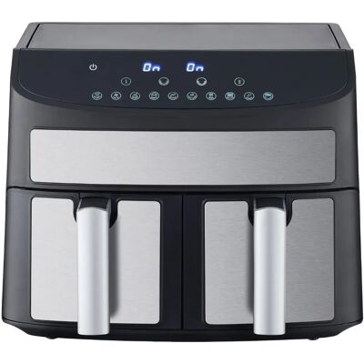 Domestic King Air Fryer - 7L Digital Dual Basket, 2400W, Touch Display Domestic King Air Fryer - 7L Digital Dual Basket, 2400W, Touch Display