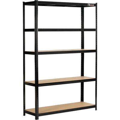Rhino - 180x120x40cm - Black - Boltless - Shelving Unit Rhino - 180x120x40cm - Black - Boltless - Shelving Unit