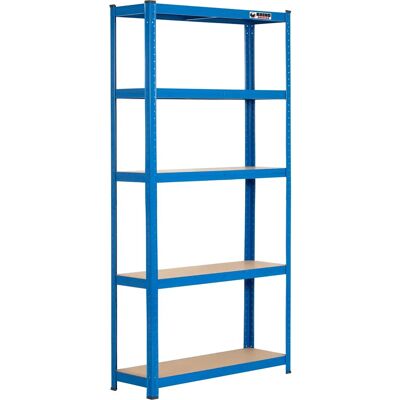 Rhino - 2 Bays Boltless Shelving - Blue - 180x90x30cm Rhino - 2 Bays Boltless Shelving - Blue - 180x90x30cm