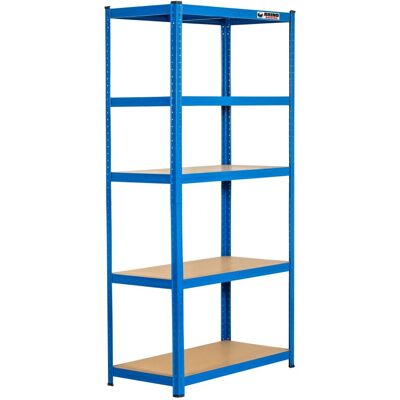 Rhino - 2 Bays 180x90x45cm Blue Shelving Unit Rhino - 2 Bays 180x90x45cm Blue Shelving Unit