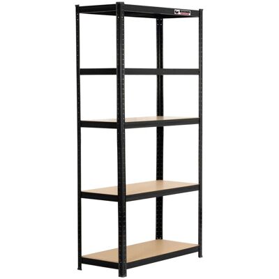 Rhino - Rhino 5 Bays Boltless Garage Shelving Unit - 180x90x40cm - Shelving Unit Rhino - Rhino 5 Bays Boltless Garage Shelving Unit - 180x90x40cm - Shelving Unit
