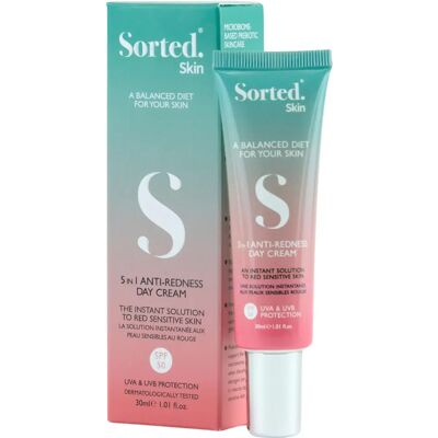 Sorted Skin 5-i-1 Anti-Rødheds CC Creme SPF50 - Hudpleje Sorted Skin 5-i-1 Anti-Rødheds CC Creme SPF50 - Hudpleje