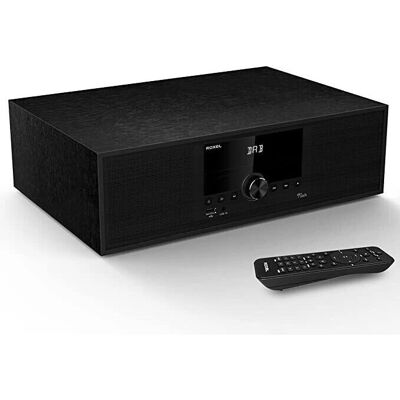 Roxel Noir Premium - DAB+ FM - Bluetooth - USB - HiFi system Roxel Noir Premium - DAB+ FM - Bluetooth - USB - HiFi system