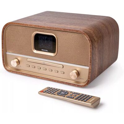 Roxel - Amber - Bluetooth - DAB/DAB+ - HiFi System Roxel - Amber - Bluetooth - DAB/DAB+ - HiFi System