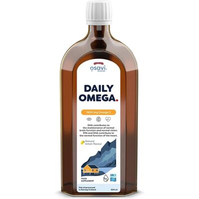 Osavi Daily Omega 1600mg Omega 3 - Supports Brain & Heart Osavi Daily Omega 1600mg Omega 3 - Supports Brain & Heart