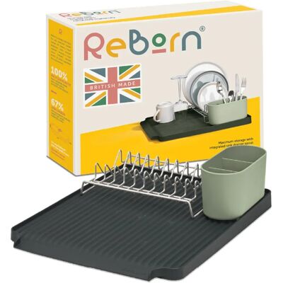 Reborn Large Recycled Dish Draining Rack - Dish Type Reborn Large Recycled Dish Draining Rack - Dish Type
