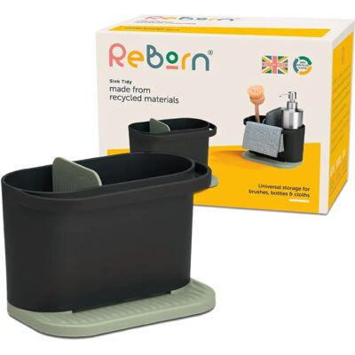 Reborn Kitchen Sink Tidy - Eco-Friendly, Compact Organizer Reborn Kitchen Sink Tidy - Eco-Friendly, Compact Organizer