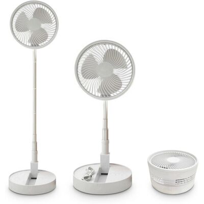 DENNY INT LTD - Cordless Fan - White - Fan DENNY INT LTD - Cordless Fan - White - Fan
