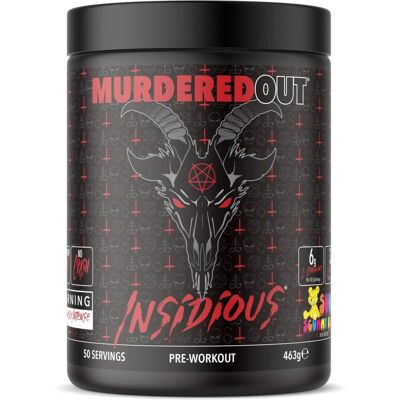 Murdered Out Insidious - 463g - Sour Scummy Bear Murdered Out Insidious - 463g - Sour Scummy Bear