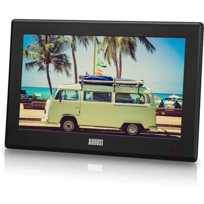 TV Portable August DA100D 10" - Caravan, Van, HGV - Publicité TV Portable August DA100D 10" - Caravan, Van, HGV - Publicité