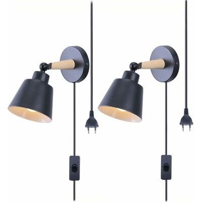 Harmonious Wall Lamp - Adjustable Modern Metal & Wood Light for Bedroom & Living Harmonious Wall Lamp - Adjustable Modern Metal & Wood Light for Bedroom & Living