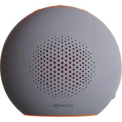 BOOMPODS Doubleblaster 2 Portable Bluetooth Speaker - Grey, Orange - Portable Speaker BOOMPODS Doubleblaster 2 Portable Bluetooth Speaker - Grey, Orange - Portable Speaker