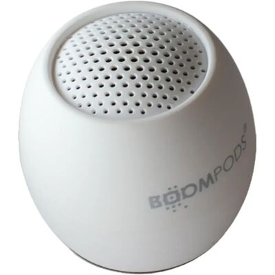 Haut-parleur portable Alexa Boompods Zero Talk - Blanc, 3W - Publicité Haut-parleur portable Alexa Boompods Zero Talk - Blanc, 3W - Publicité