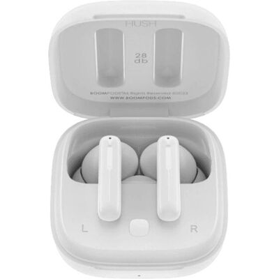Boompods Bassline Hush - Weiß Boompods Bassline Hush - Weiß