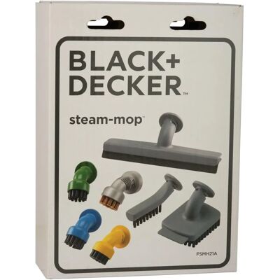Black & Decker FSMH21A-XJ Home Cleaning Accessories Set - 3 Brush Variants Black & Decker FSMH21A-XJ Home Cleaning Accessories Set - 3 Brush Variants
