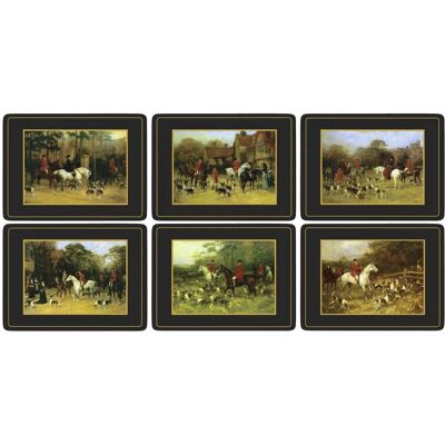 Pimpernel Tally Ho Placemats - Set of 6 Pimpernel Tally Ho Placemats - Set of 6