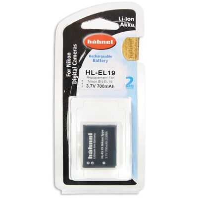 Hahnel HL-EL19 Lithium-Ion Batteri - Kamera Udskiftning Hahnel HL-EL19 Lithium-Ion Batteri - Kamera Udskiftning
