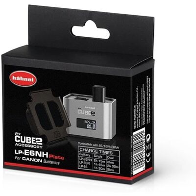 Hähnel ProCube2/3 Akkuplatte für Canon LP-E6 - Ladegerät Hähnel ProCube2/3 Akkuplatte für Canon LP-E6 - Ladegerät