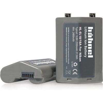 Hähnel HL-EL18 Grau Kamera-/Camcorder-Akku - Lithium-Ion-Batterie Hähnel HL-EL18 Grau Kamera-/Camcorder-Akku - Lithium-Ion-Batterie