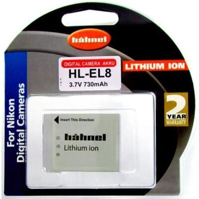 Batterie Hahnel HL-EL8 pour Nikon Batterie Hahnel HL-EL8 pour Nikon