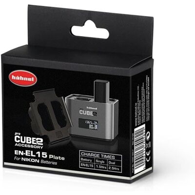 Plaque de batterie Hähnel ProCube2 - pour Nikon EN-EL15B Plaque de batterie Hähnel ProCube2 - pour Nikon EN-EL15B
