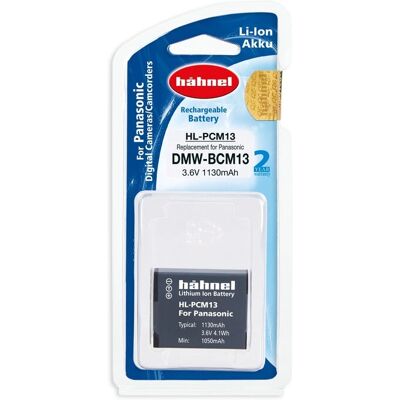 Batteria Hahnel HL-PCM13 - Per Panasonic - Li-Ion 1130mAh Batteria Hahnel HL-PCM13 - Per Panasonic - Li-Ion 1130mAh