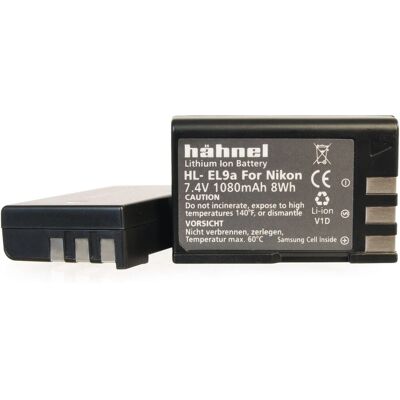 Hahnel HL-EL9A Lithium-Ion Camera Battery - Camera Battery Hahnel HL-EL9A Lithium-Ion Camera Battery - Camera Battery