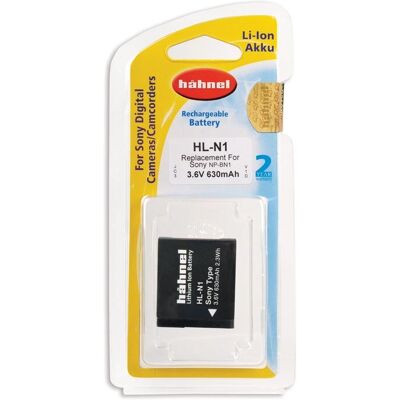Batteria agli ioni di litio Hahnel HL-N1 - 630mAh per Sony Batteria agli ioni di litio Hahnel HL-N1 - 630mAh per Sony
