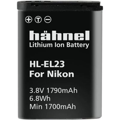 Hahnel HL-EL23 Akku - Schwarz - Kamera Zubehör Hahnel HL-EL23 Akku - Schwarz - Kamera Zubehör