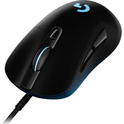 Logitech G403 HERO Kablet gamingmus - Svart - Optisk - 16000 DPI - USB Logitech G403 HERO Kablet gamingmus - Svart - Optisk - 16000 DPI - USB