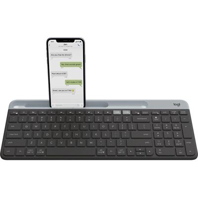 Logitech K580 Trådløst Flere Enheder Tastatur - Tastatur Logitech K580 Trådløst Flere Enheder Tastatur - Tastatur