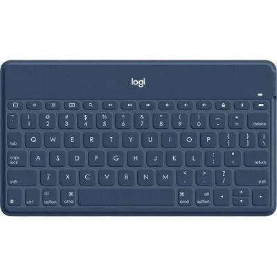 Logitech Keys-To-Go Bluetooth Tragbares Keyboard - Klassisch Blau - US International Logitech Keys-To-Go Bluetooth Tragbares Keyboard - Klassisch Blau - US International