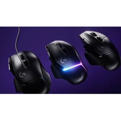 Mouse de gaming wireless Logitech G502 X LIGHTSPEED - DPI ajustável, HERO 25K, Negru Mouse de gaming wireless Logitech G502 X LIGHTSPEED - DPI ajustável, HERO 25K, Negru
