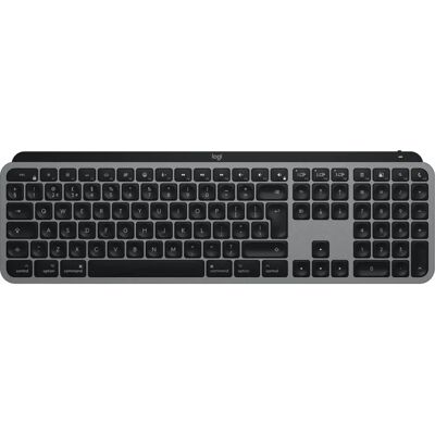 Logitech MX Keys S Wireless Keyboard UK - Black - Full Size - Backlit Logitech MX Keys S Wireless Keyboard UK - Black - Full Size - Backlit