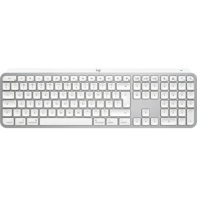 Logitech MX Keys S für Mac kabellose Tastatur - Weiß - Büro RF & Bluetooth Logitech MX Keys S für Mac kabellose Tastatur - Weiß - Büro RF & Bluetooth