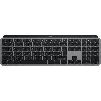 Logitech MX Keys S Schweizer Aluminium Wireless Tastatur - Tastatur Logitech MX Keys S Schweizer Aluminium Wireless Tastatur - Tastatur