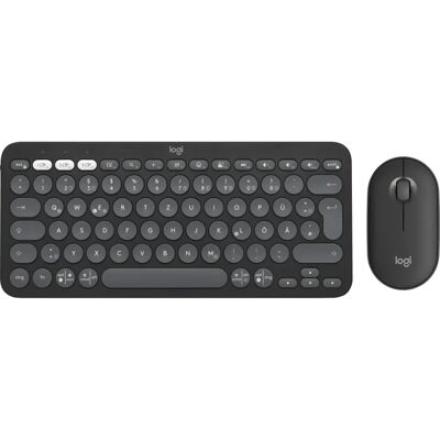 Logitech Pebble 2 Combo - Bluetooth Multi-Device Keyboard and Mouse Logitech Pebble 2 Combo - Bluetooth Multi-Device Keyboard and Mouse