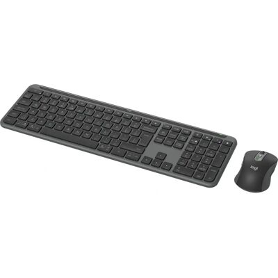 Logitech Signature Slim Combo MK950 - Kabelloses Tastatur & Maus - Graphit Logitech Signature Slim Combo MK950 - Kabelloses Tastatur & Maus - Graphit