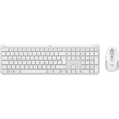 Logitech MK950 Signature Slim Tastatur Maus-Set - Kabellos, Bluetooth, Deutsch, Weiß Logitech MK950 Signature Slim Tastatur Maus-Set - Kabellos, Bluetooth, Deutsch, Weiß