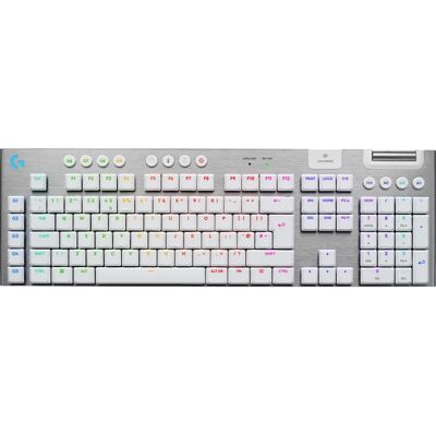 Logitech G G915 X LIGHTSPEED Keyboard - Wireless, UK, White Logitech G G915 X LIGHTSPEED Keyboard - Wireless, UK, White