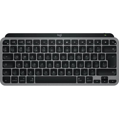 Logitech MX Keys Mini for Mac - Vezeték nélküli Bluetooth kisméretű billentyűzet - US Int - Fekete Logitech MX Keys Mini for Mac - Vezeték nélküli Bluetooth kisméretű billentyűzet - US Int - Fekete