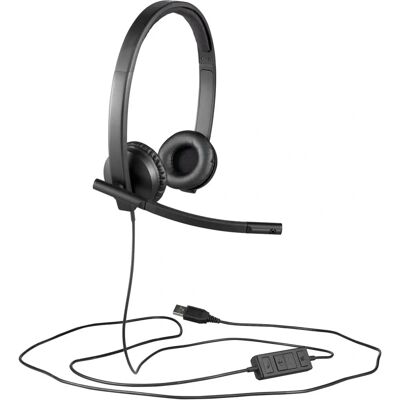 Logitech - H570e - On-Ear - USB-A Schwarz - Headset Logitech - H570e - On-Ear - USB-A Schwarz - Headset