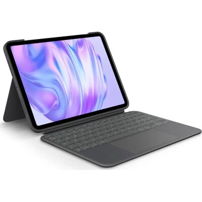 Logitech Combo Touch - Pohjoismainen QWERTY Graphite iPad Pro M4 Logitech Combo Touch - Pohjoismainen QWERTY Graphite iPad Pro M4